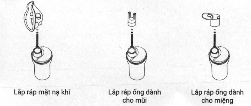 Máy xông khí dung mũi họng Gluck VP-C2A