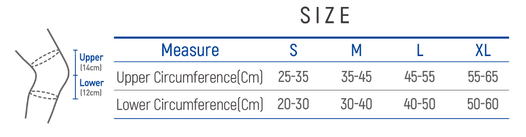 Bao đeo đầu gối Dr. Med DR-K021 size S