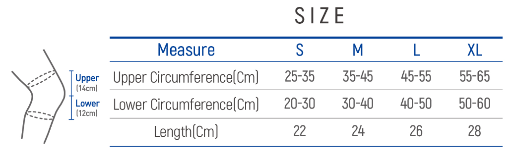 Bao đeo đầu gối Dr. Med DR-K090 size S