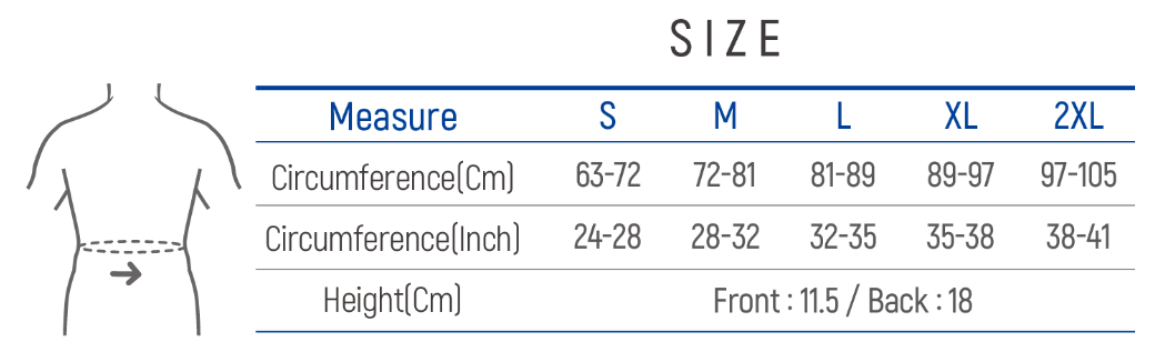 Đai lưng thoáng khí Dr Med DR-B053 