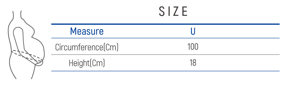 Đai nâng bụng Dr. Med DR-B050 cho bà bầu size U