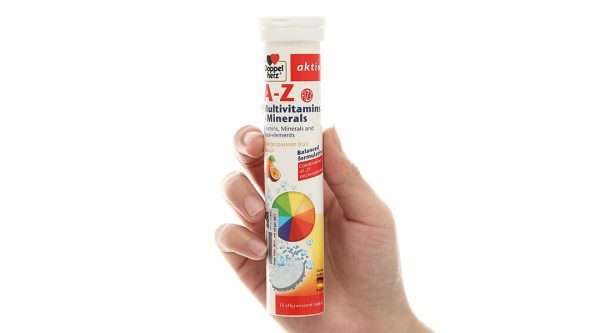 Viên sủi Doppelherz Aktiv A-Z bổ sung vitamin tuýp 13 viên