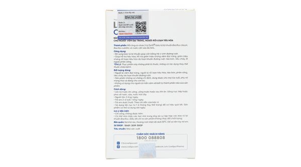 Men vi sinh LiveSpo Colon hỗ trợ giảm triệu chứng đại tràng hộp 10 ống x 5 ml