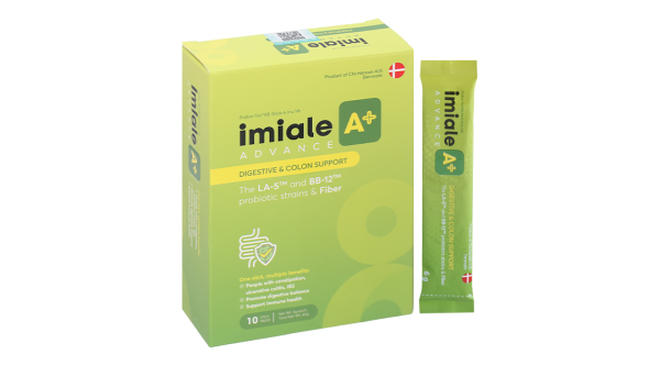 Men vi sinh Imiale A+ bổ sung lợi khuẩn, giảm rối loại tiêu hóa hộp 10 gói x 6g