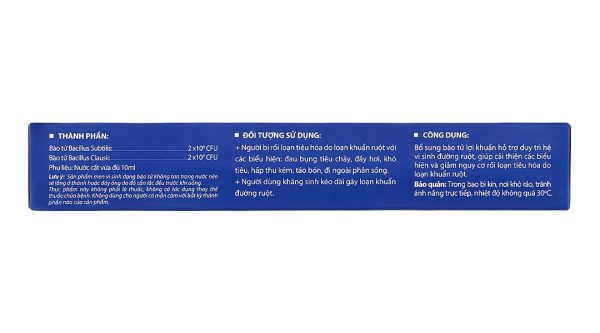 Men vi sinh Puro hỗ trợ duy trì hệ vi sinh đường ruột hộp 20 ống x 10ml