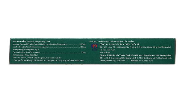 Tràng Phục Linh hỗ trợ giảm viêm đại tràng hộp 20 viên