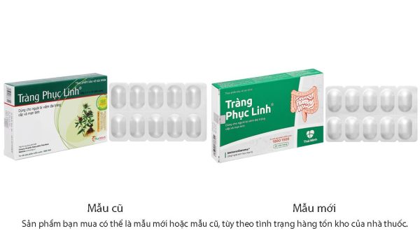 Tràng Phục Linh hỗ trợ giảm viêm đại tràng hộp 20 viên