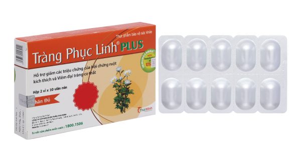Tràng Phục Linh Plus hỗ trợ giảm hội chứng ruột kích thích hộp 20 viên
