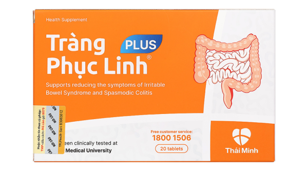 Tràng Phục Linh Plus hỗ trợ giảm hội chứng ruột kích thích hộp 20 viên