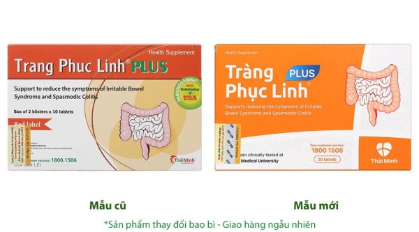 Tràng Phục Linh Plus hỗ trợ giảm hội chứng ruột kích thích hộp 20 viên