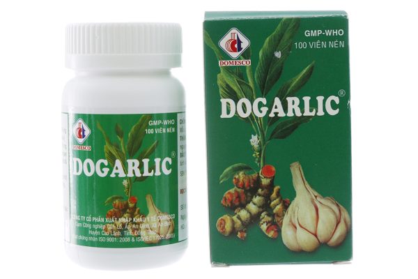 Dogarlic trị tăng mỡ máu, ngừa xơ vữa động mạch lọ 100 viên