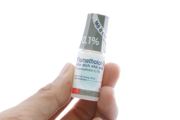 Hỗn dịch nhỏ mắt Flumetholon 0.1 trị các bệnh viêm ngoài mắt lọ 5ml