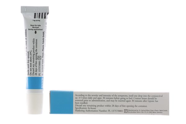Liposic Eye Gel 2mg/g trị khô mắt tuýp 10g
