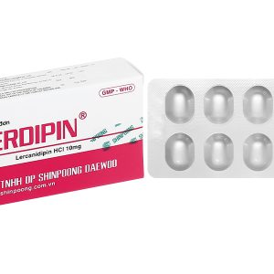 SP Lerdipin 10mg trị tăng huyết áp (3 vỉ x 10 viên)
