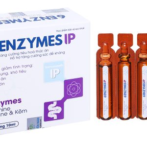 Siro 6 Enzymes IP tăng cường tiêu hóa, tăng đề kháng hộp 20 ống x 10ml