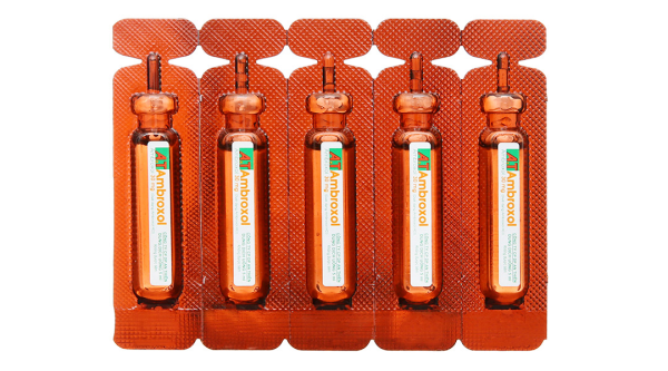 Dung dịch uống A.T Ambroxol tan đàm trong bệnh lý hô hấp (30 ống x 5ml)
