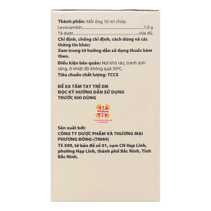 Dung dịch uống Abanuti 1g trị thiếu Carnitine (20 ống x 10ml)