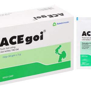 Thuốc cốm ACEgoi trị sốt, ho, sổ mũi, nhức đầu (30 gói x 3g)