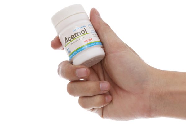 Acemol 325mg giảm đau, hạ sốt lọ 40 viên