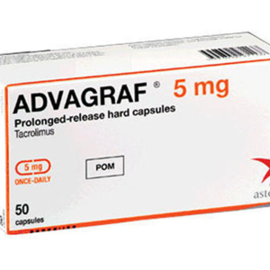 Advagraf 5mg dự phòng thải ghép sau ghép gan, thận (5 vỉ x 10 viên)