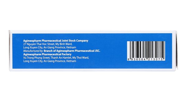 AgiEtoxib 60 giảm đau, kháng viêm xương khớp (3 vỉ x 10 viên)