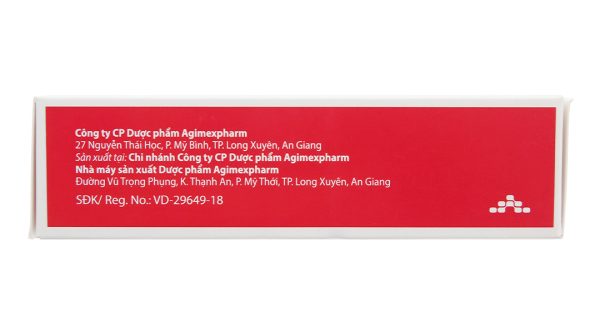 AgiEtoxib 90mg giảm đau, kháng viêm xương khớp (3 vỉ x 10 viên)