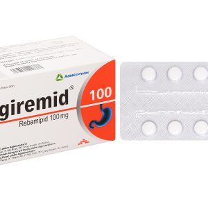 Agiremid 100 trị tổn thương niêm mạc dạ dày cấp và mãn tính (10 vỉ x 10 viên)