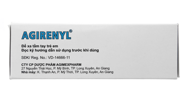 Agirenyl 5000IU phòng và trị triệu chứng thiếu vitamin A (10 vỉ x 10 viên)