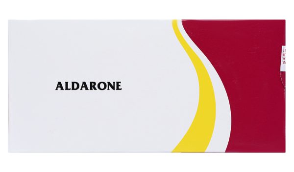 Aldarone 200mg trị loạn nhịp tim (10 vỉ x 10 viên)