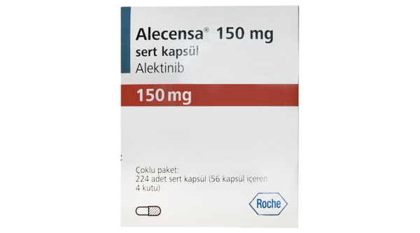 Alecensa cap 150 mg điều trị ung thư phổi không tế bào nhỏ (28 vỉ x 8 viên)