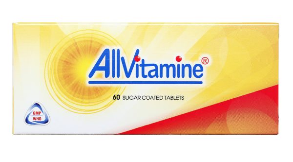 Allvitamine bổ sung vitamin (6 vỉ x 10 viên)