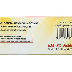 Allvitamine bổ sung vitamin (6 vỉ x 10 viên)