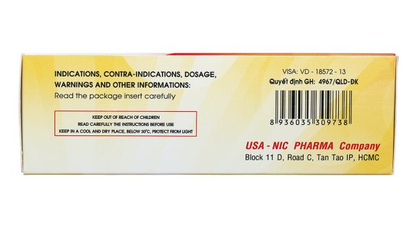 Allvitamine bổ sung vitamin (6 vỉ x 10 viên)