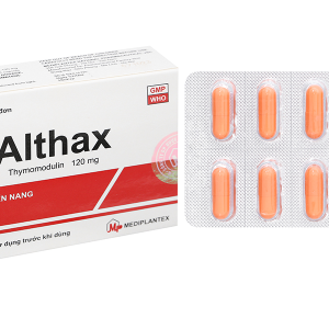Althax 120mg hỗ trợ điều trị viêm mũi dị ứng, nhiễm khuẩn hô hấp (3 vỉ x 10 viên)