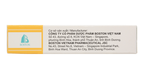 Ambroxol Boston 30mg tiêu nhầy, trị bệnh đường hô hấp (3 vỉ x 10 viên)