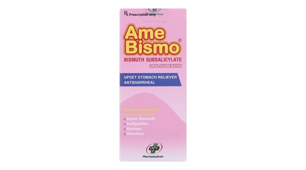 Hỗn dịch uống AmeBismo giảm nhẹ các triệu chứng trong rối loạn tiêu hóa chai 60ml