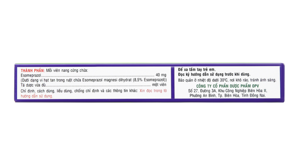 AmePrazol 40 trị viêm xước dạ dày, trào ngược dạ dày thực quản (2 vỉ x 7 viên)