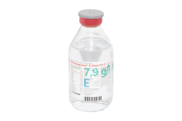 Dịch truyền Aminoplasmal B.Braun 5% E bổ sung protein chai 250ml