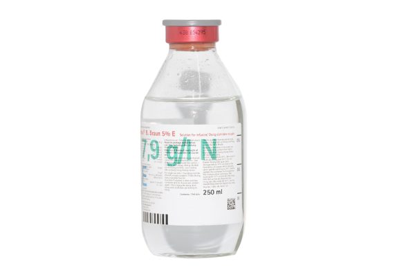Dịch truyền Aminoplasmal B.Braun 5% E bổ sung protein chai 250ml