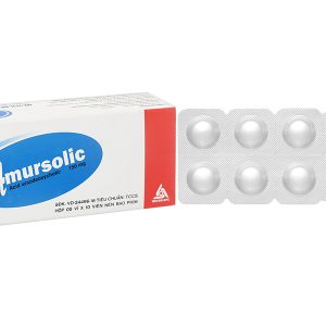 Amursolic 150mg làm tan sỏi cholesterol ở những người bệnh sỏi mật (5 vỉ x 10 viên)