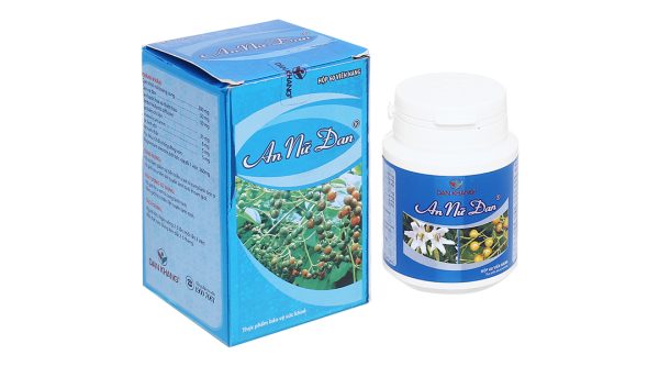 An Nữ Đan hỗ trợ giảm u xơ tử cung chai 60 viên