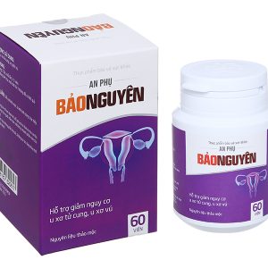 An Phụ Bảo Nguyên hạn chế phát triển u xơ tử cung hộp 60 viên