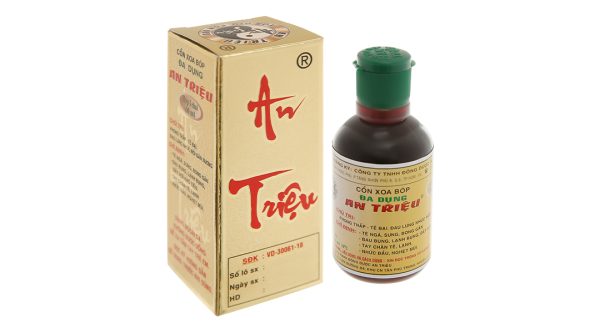 Cồn xoa bóp đa dụng An Triệu chai 60ml