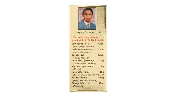 Cồn xoa bóp đa dụng An Triệu chai 60ml