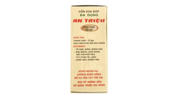 Cồn xoa bóp đa dụng An Triệu chai 60ml