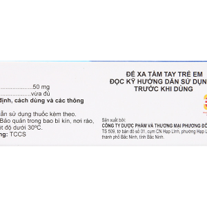 Anbaescin 50mg phòng và điều trị tụ máu, chống viêm, giãn tĩnh mạch (3 vỉ x 10 viên)