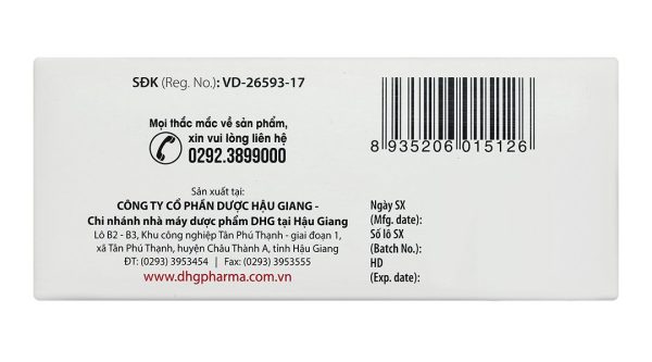 Angut 300 giảm sự hình thành urat/acid uric, trị sỏi thận (10 vỉ x 10 viên)