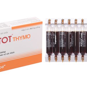 Dung dịch uống Antot Thymo tăng đề kháng, phục hồi sức khoẻ hộp 20 ống