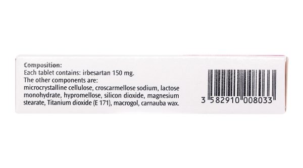 Aprovel 150mg trị tăng huyết áp (2 vỉ x 14 viên)