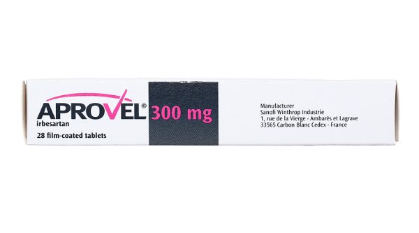 Aprovel 300mg trị tăng huyết áp (2 vỉ x 14 viên)